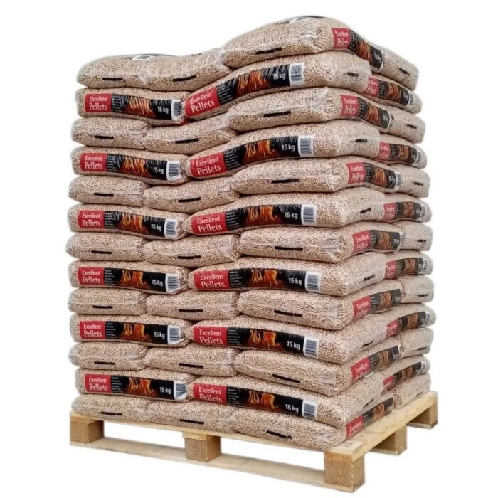 Excellent Pellets – Palette mit 65 Säcken à 15 kg – Bild 2