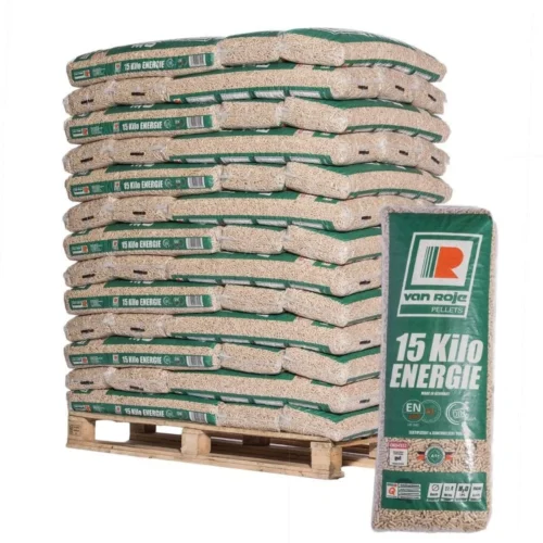 Pellet Van Roje – Palette mit 65 Säcken