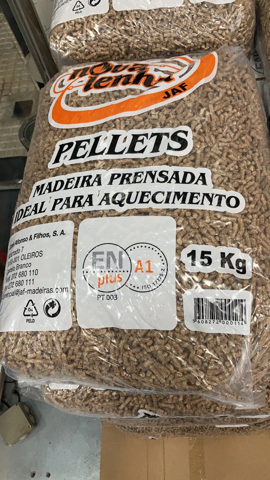 NOVA LENHA PELLETS – 77 Säcke à 15 kg – Bild 6
